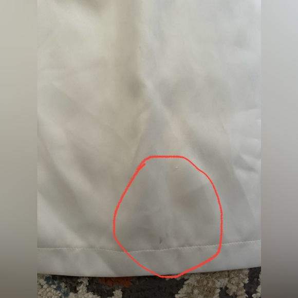 BCBG Max Azria Ivory Sheath Wedding Cocktail Dress Size XS - Picture 11 of 14